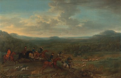Una cacería de zorros de John Wootton